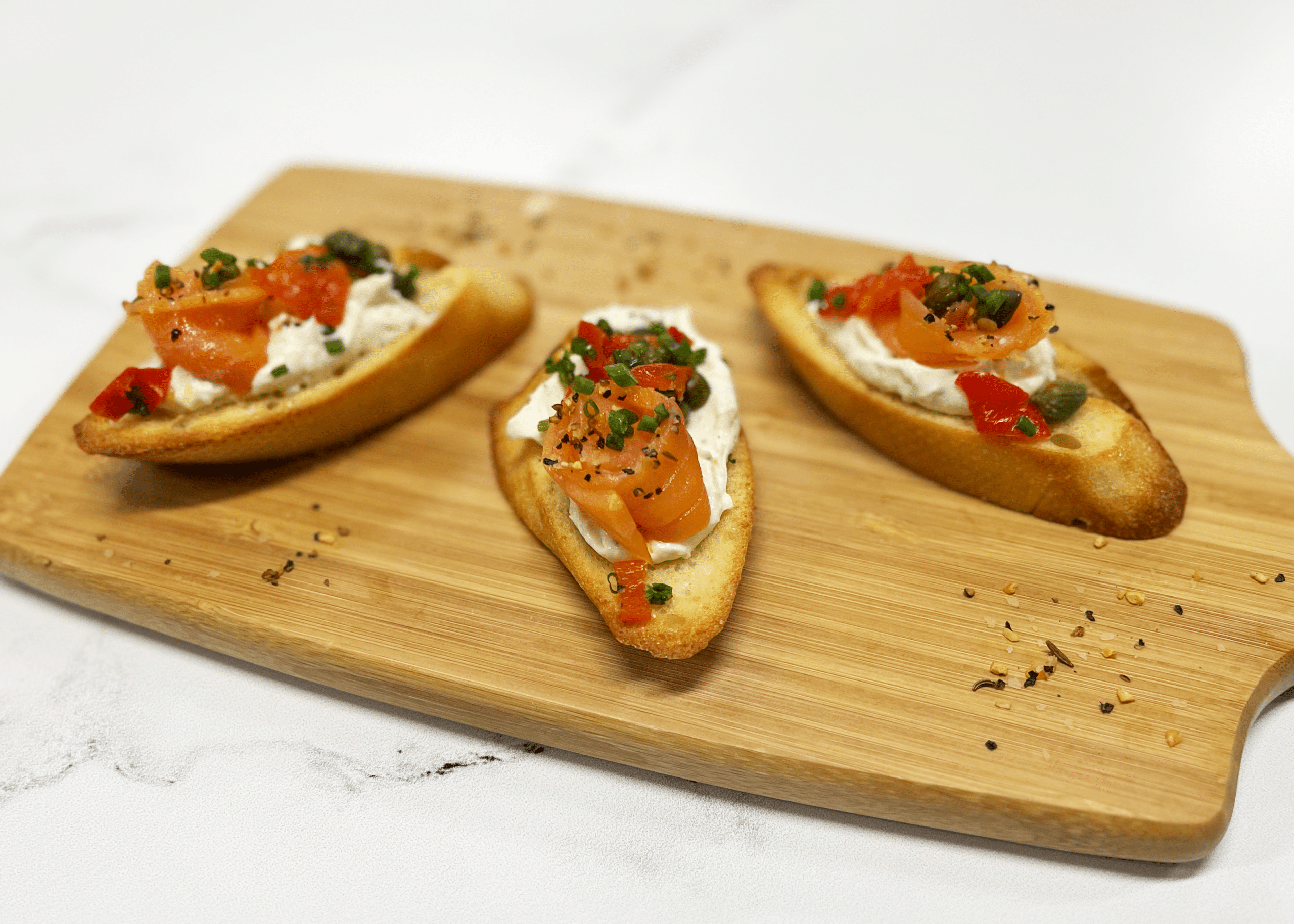 Smoked Salmon Crostini