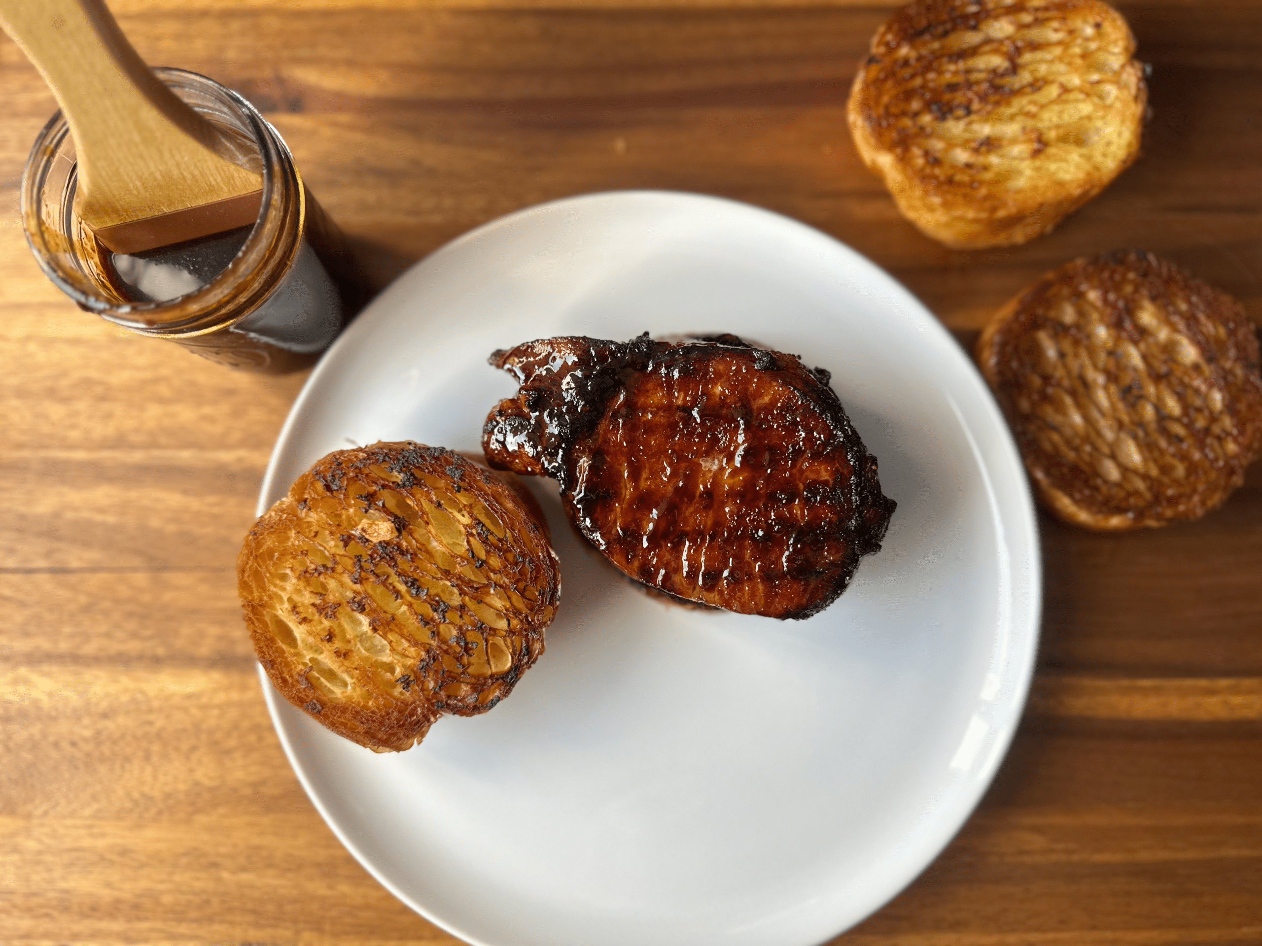 Char Siu Pork Chop Sandwich